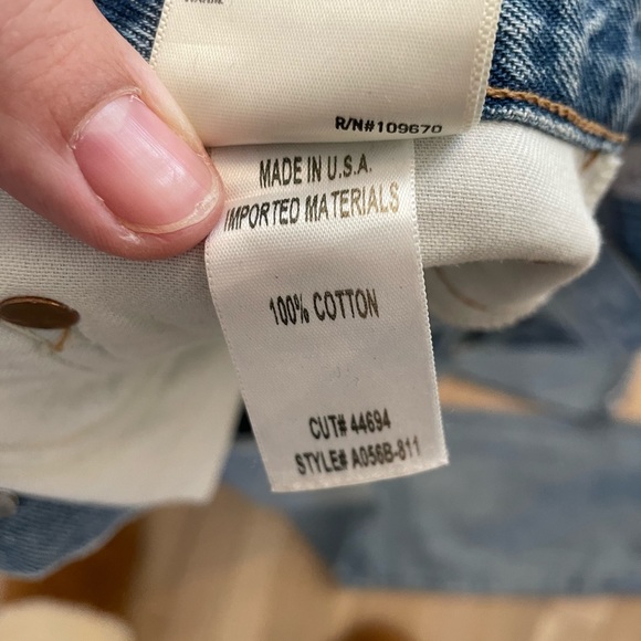 Agolde Riley High Rise Straight Jean - Picture 5 of 6